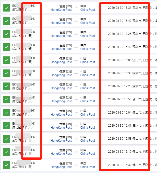 香港e特快時效-紅旗速運